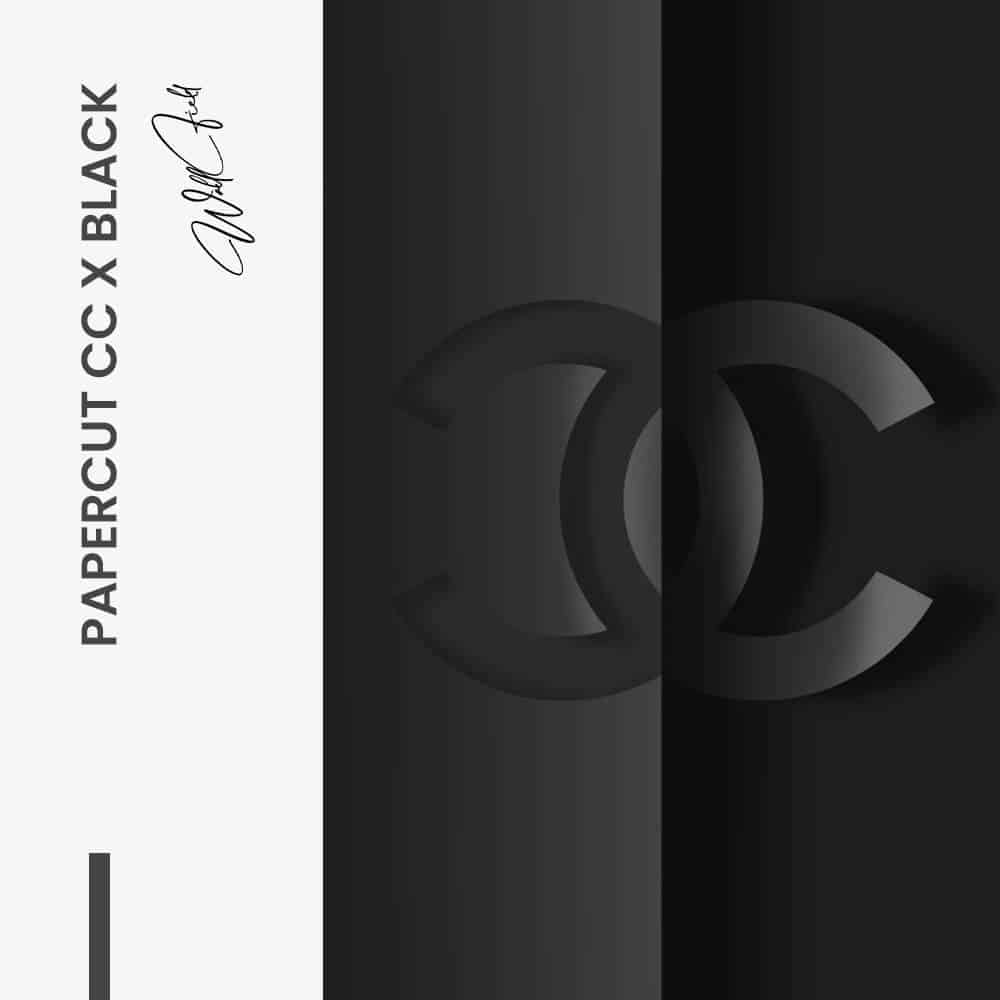 Bundel: Black Papercut (2x) - Glas