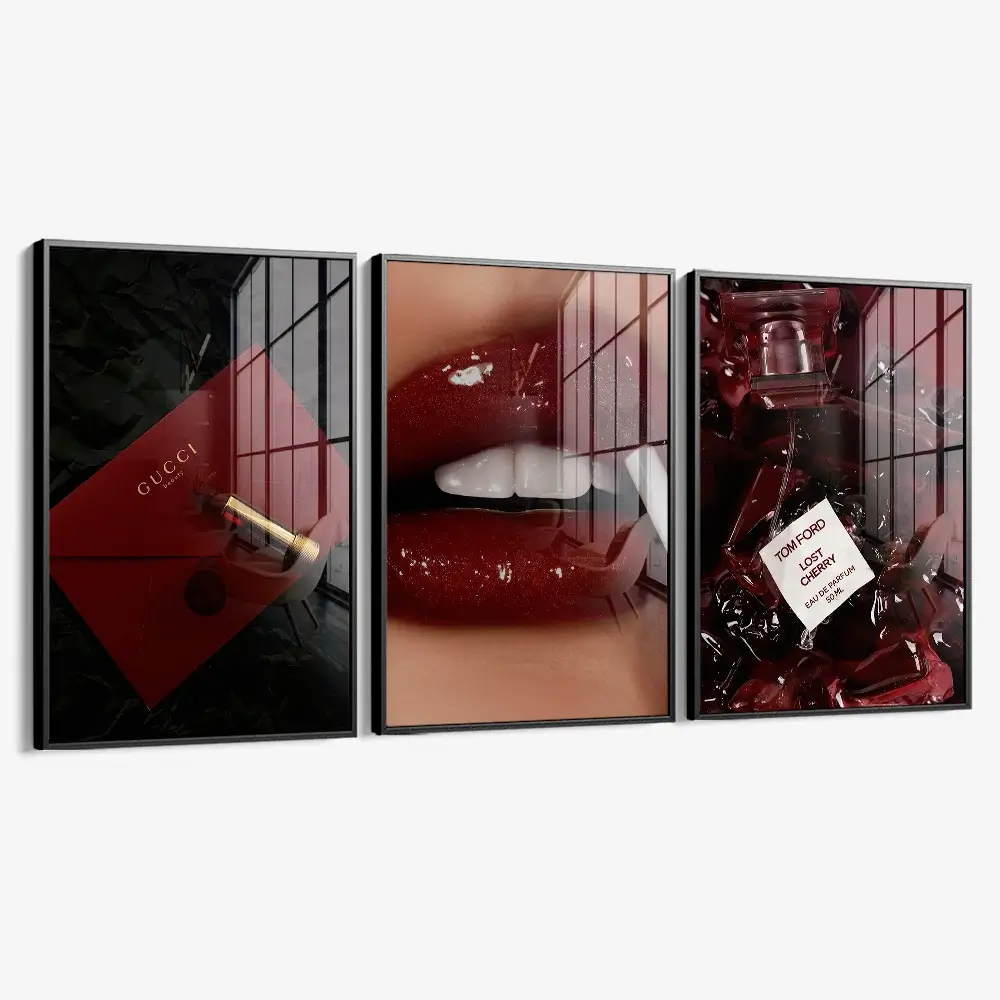 Bundle: "Fashion in Red Tones" (3x) – Glas