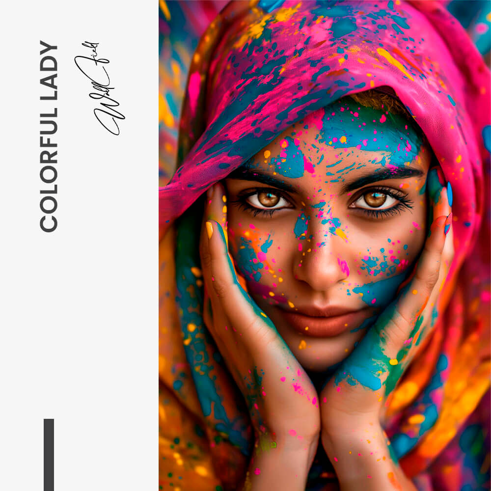 Colorful Lady – Glas