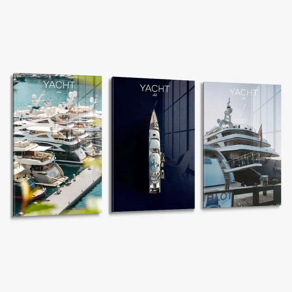 Bundle: "Yacht Club" (3x) – Glas