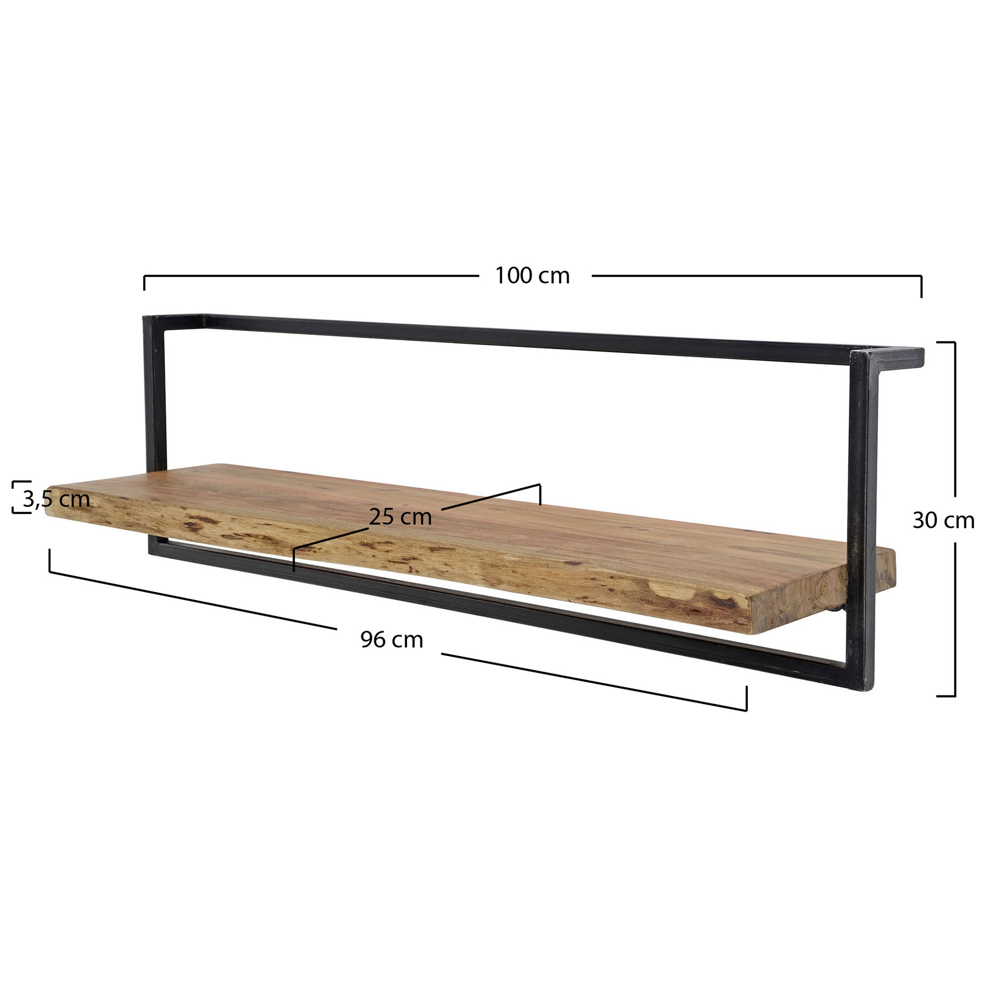 Vägghylla Rivé 100cm