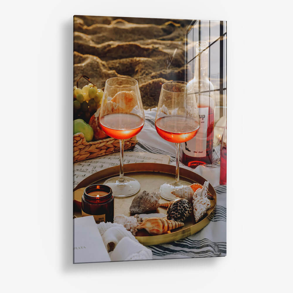 Golden Hour Escape – Glas