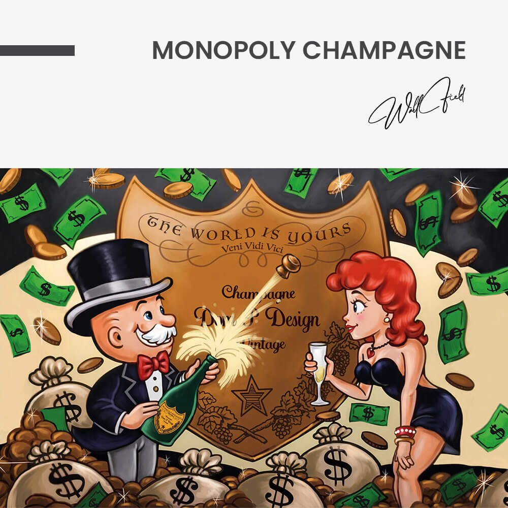 Monopoly Champagne – Glas