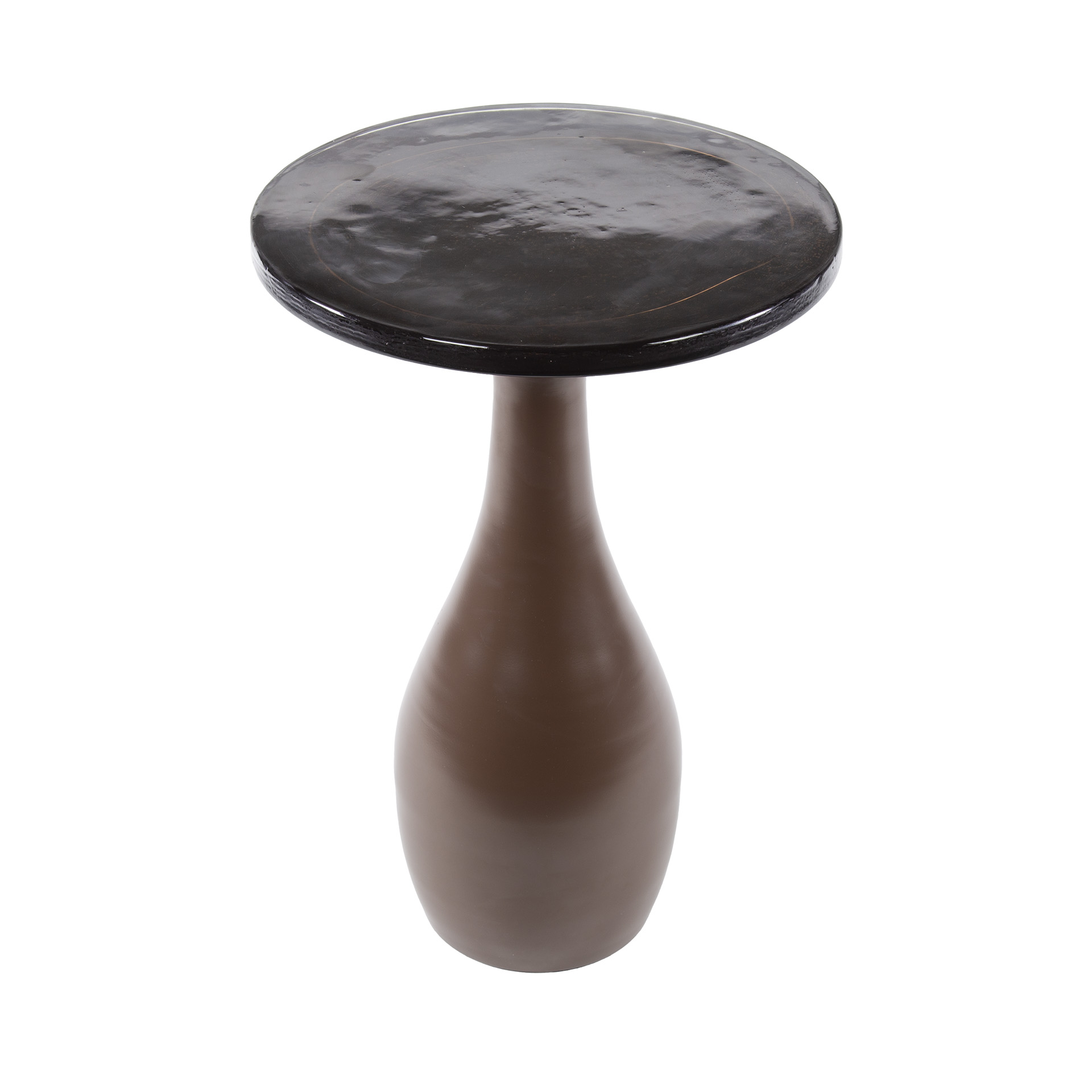 Sidobord Eclipse Drop M - Antik koppar