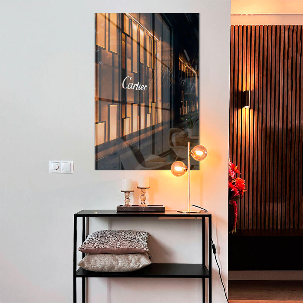 French Luxury at Night – Glas