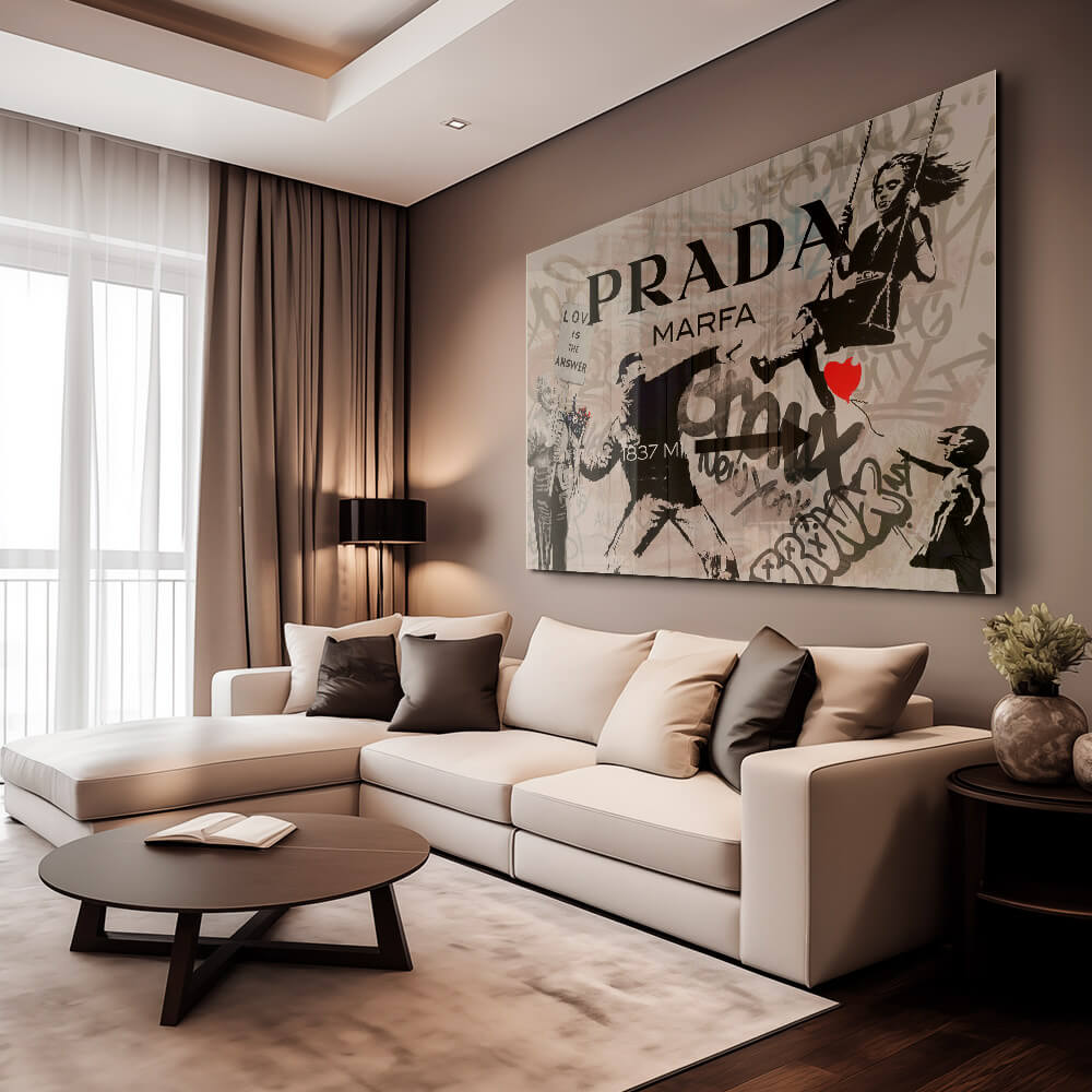 Prada Banksy – Glas