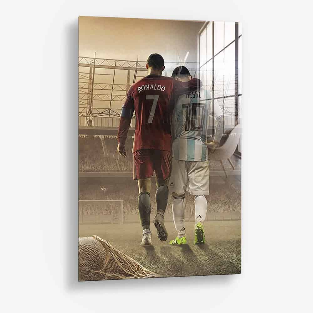 Messi and Ronaldo - Glas