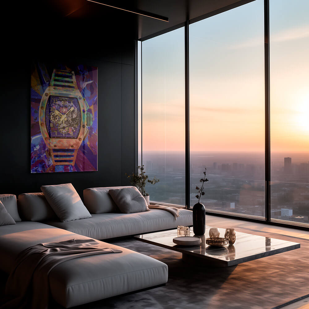 Colored Watch II – Glas