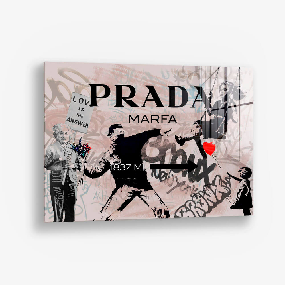 Prada Banksy – Glas