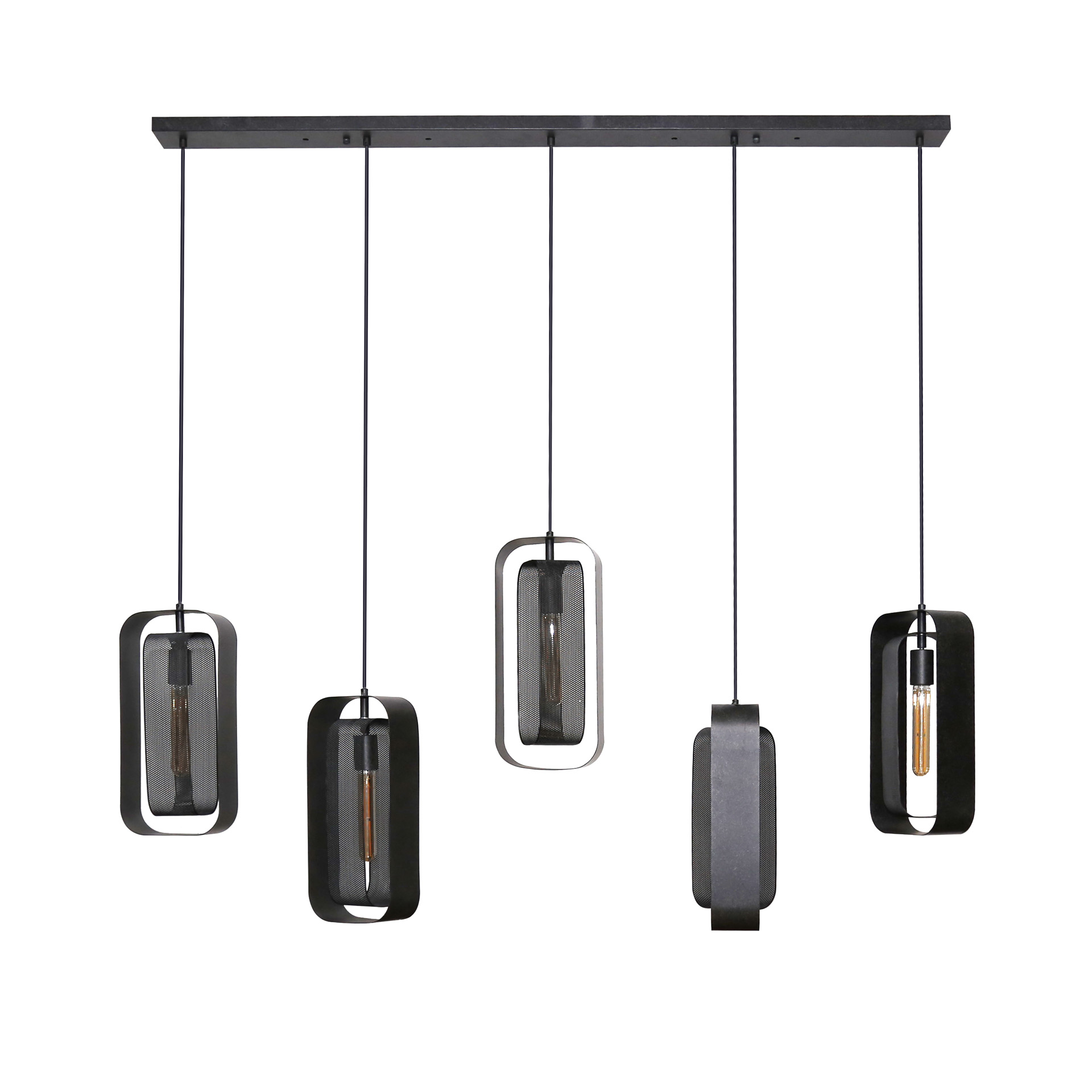 Hänglampa 5L mesh rotate / Artic svart