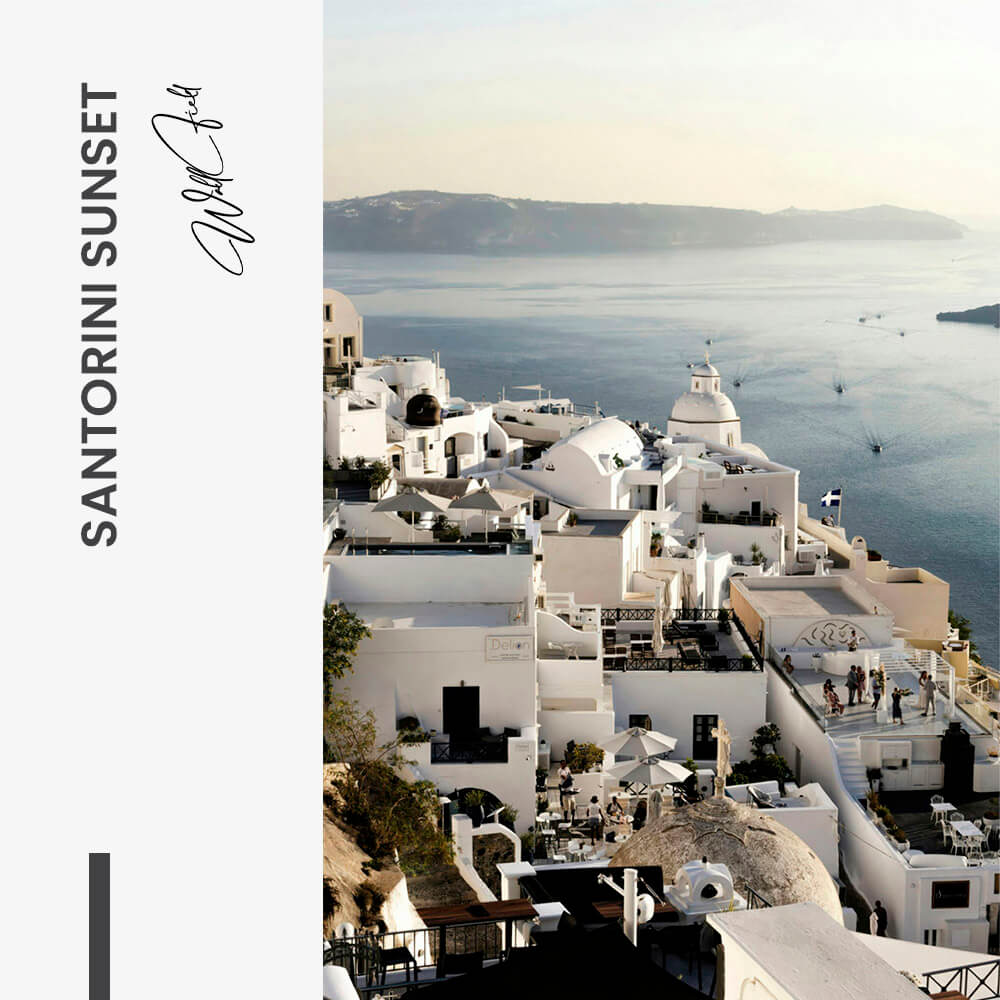"Santorini Sunset"