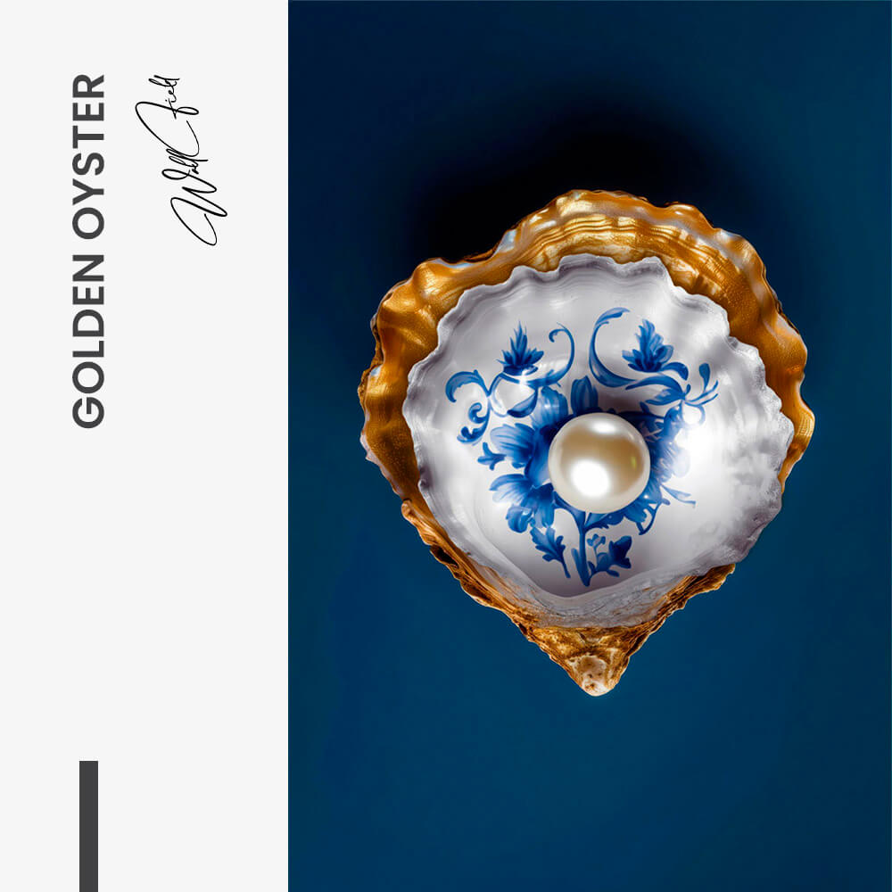 Golden Oyster – Glas