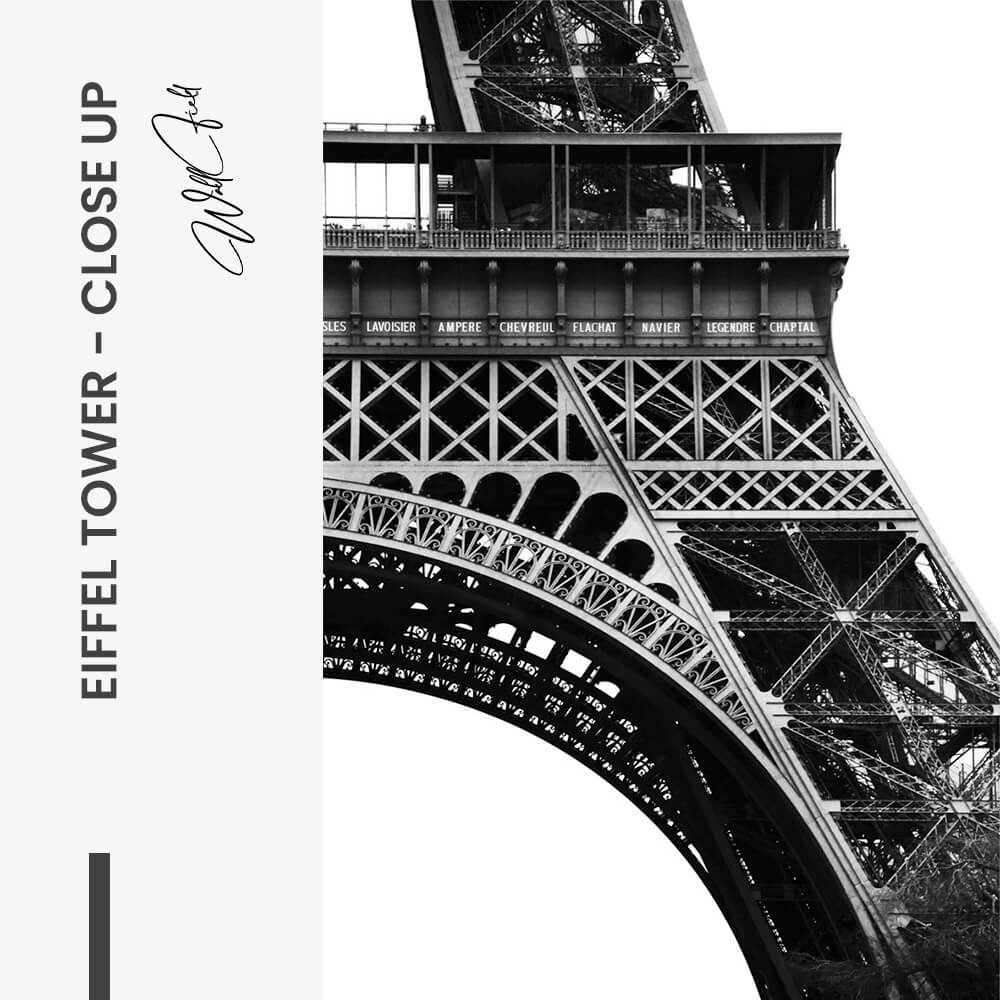 Eiffel Tower - Close Up – Glas