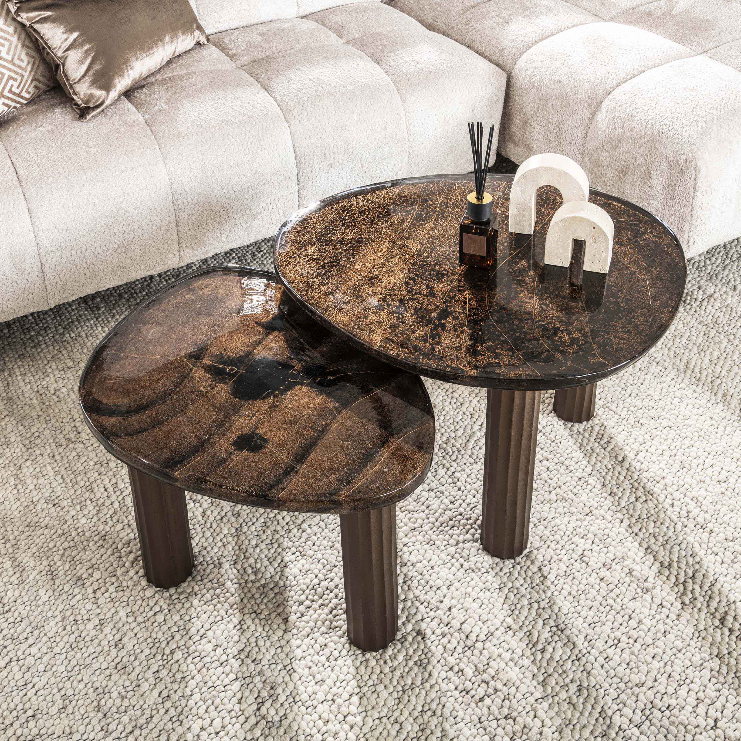 Soffbord Eclipse M - Antik koppar