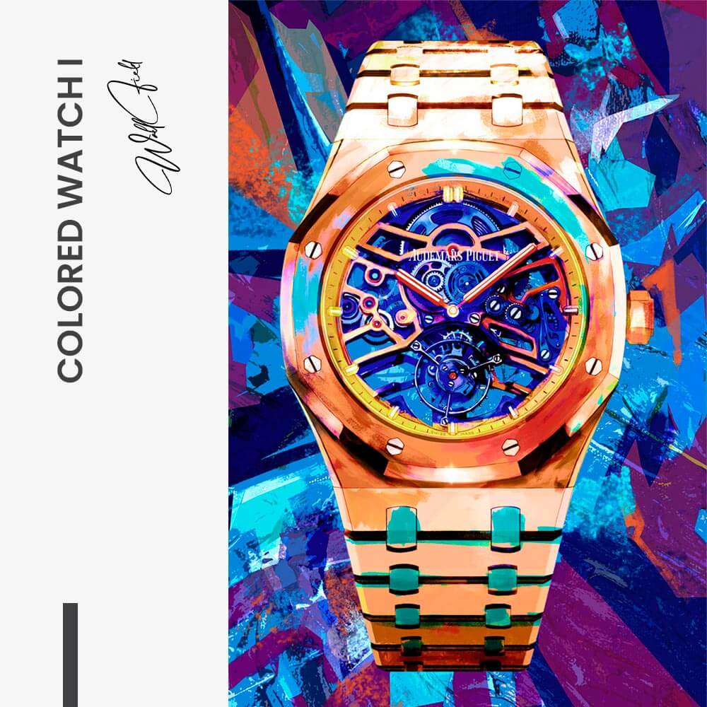 Colored Watch I – Glas