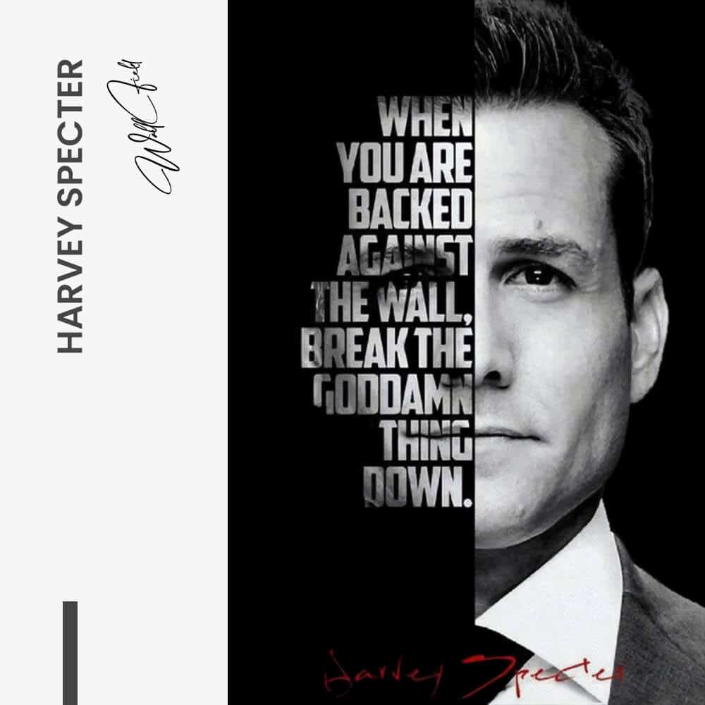 Harvey Specter - Glas