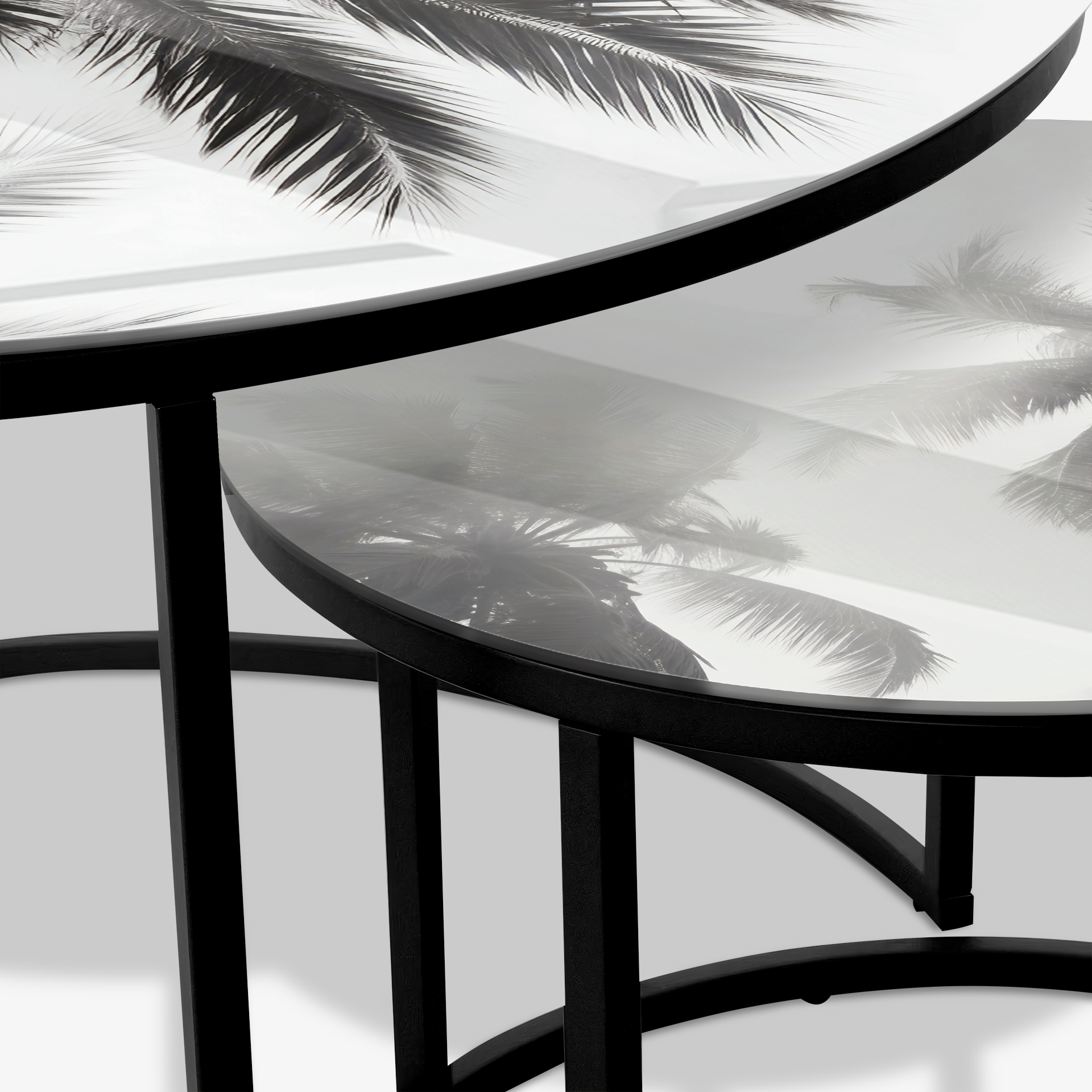 Soffbord Svart - Under Palm Top