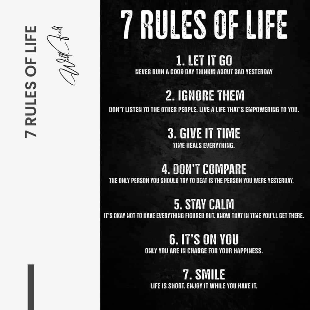 "7 Rules of Life''