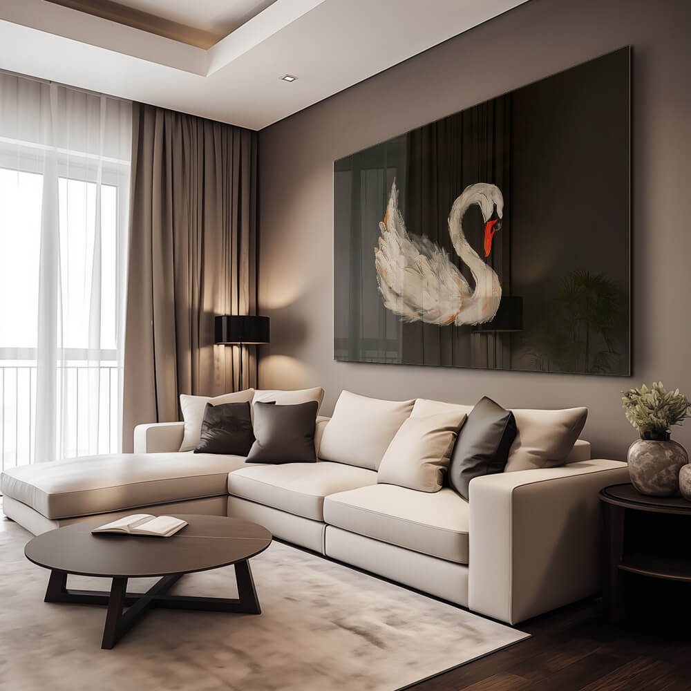 Vintage Swan – Glas