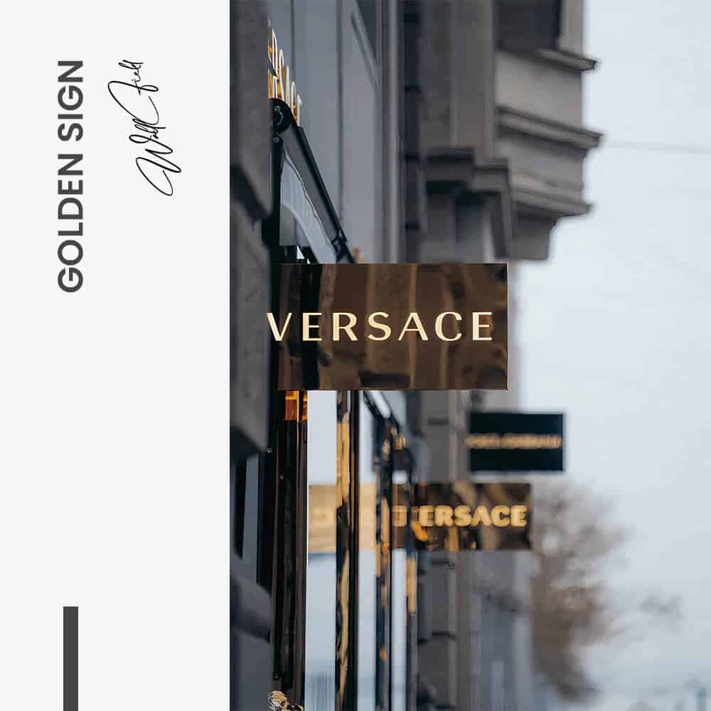 Golden Sign - Glas