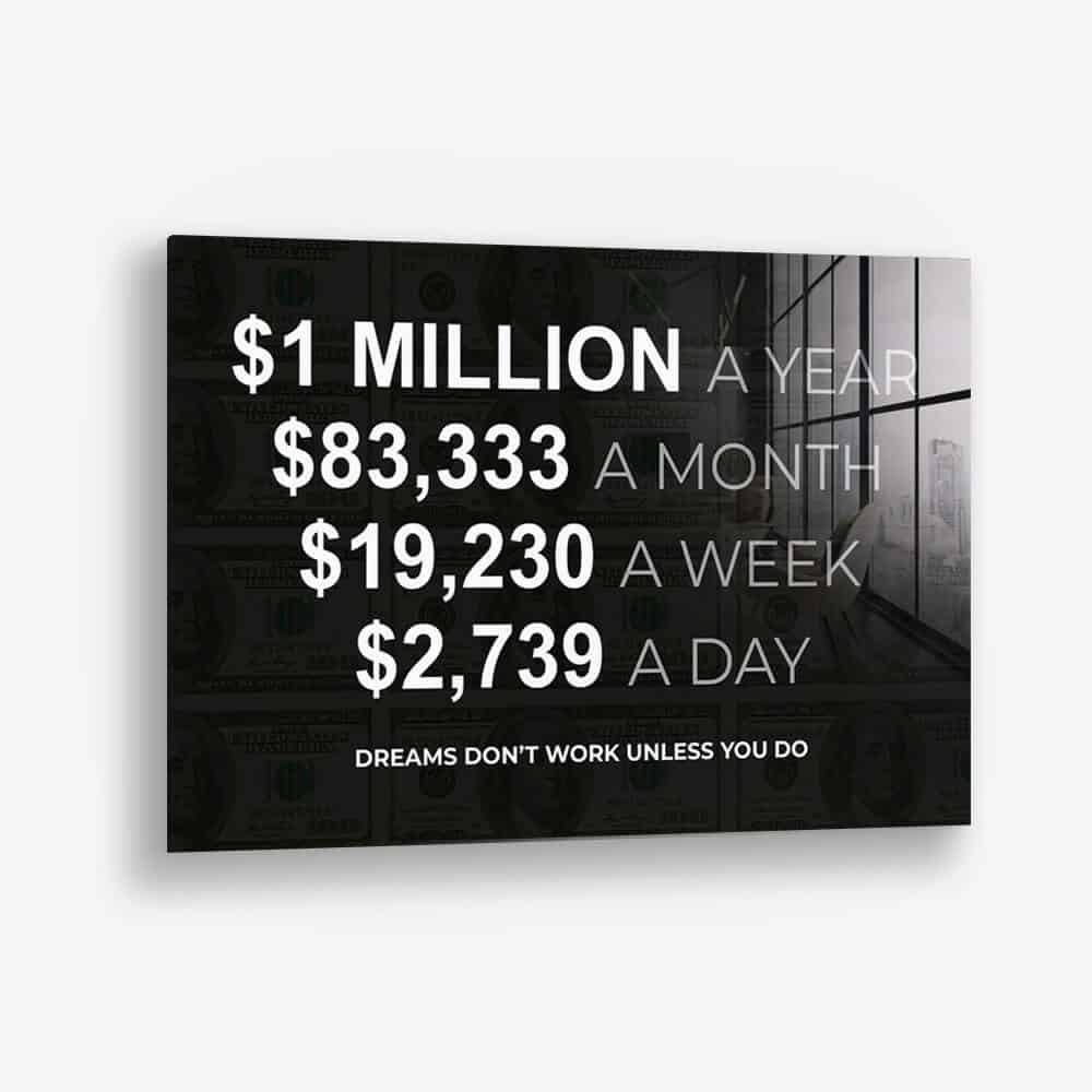 One Million - Glas