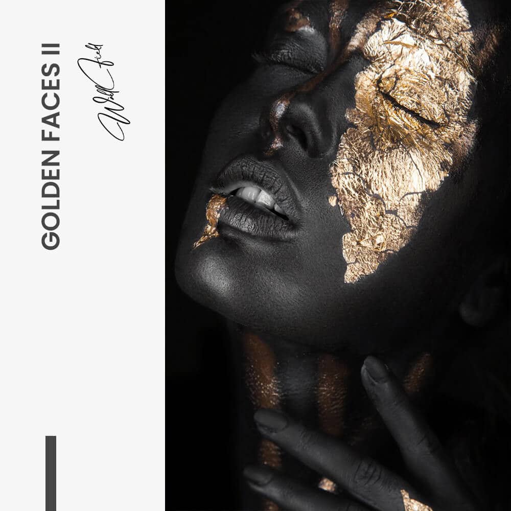 Bundle: "Golden Faces" (2x) – Glas