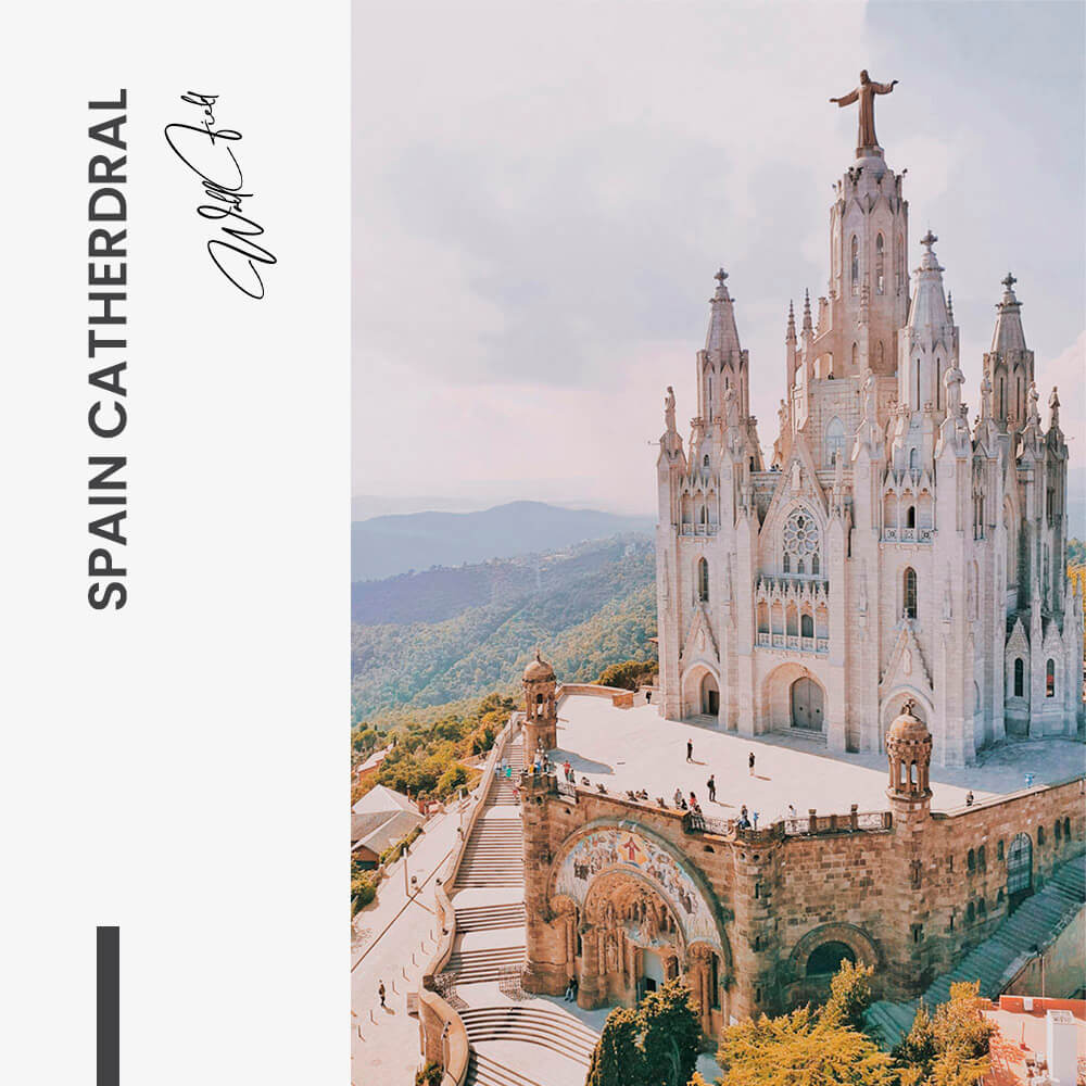 Spain Catherdral – Glas