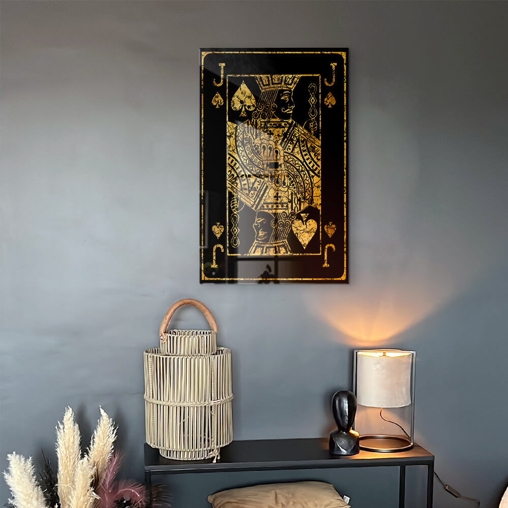 Golden Card J – Glas