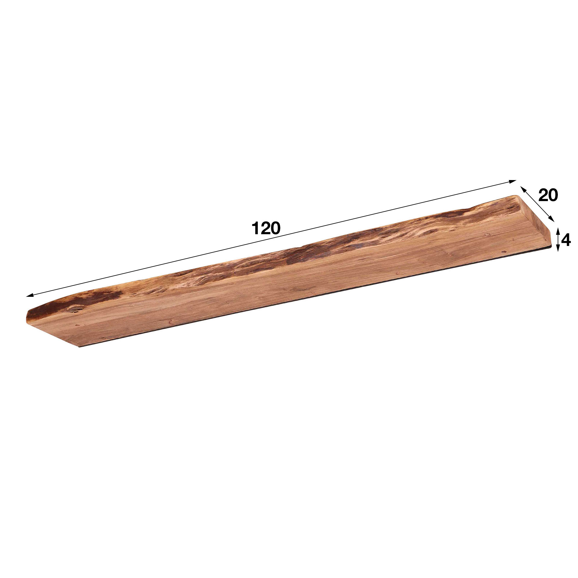 Vägghylla Serril 120 cm