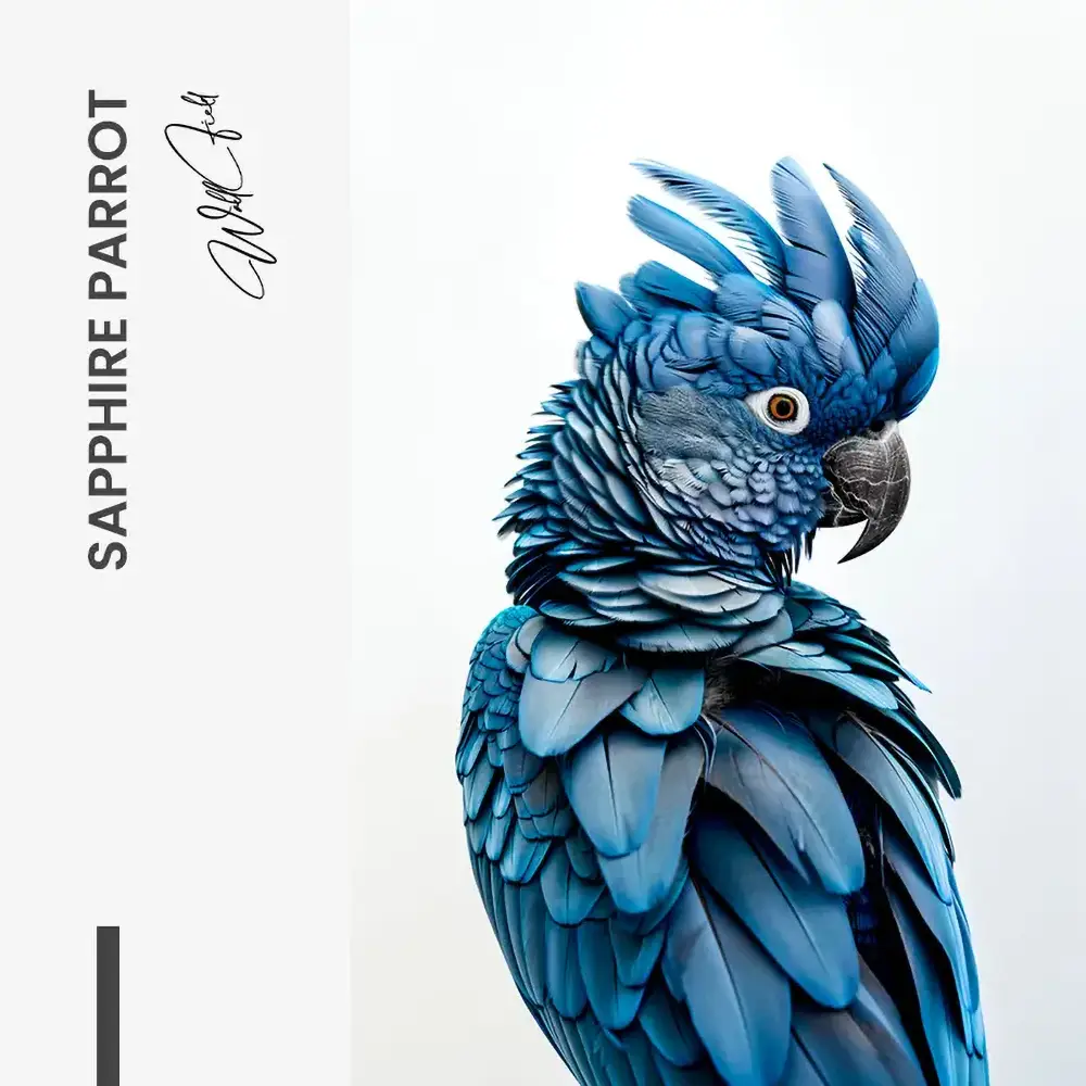 Sapphire Parrot – Glas