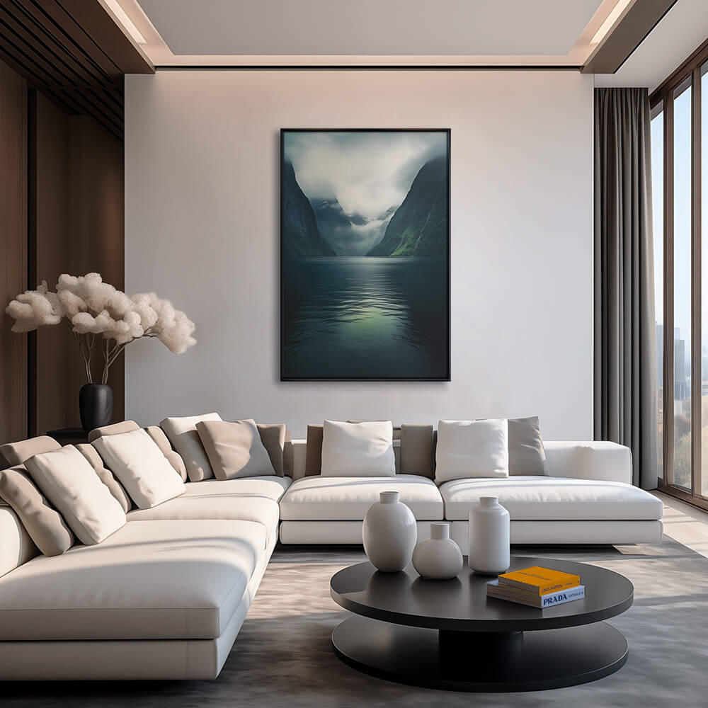 "Misty Lake I"