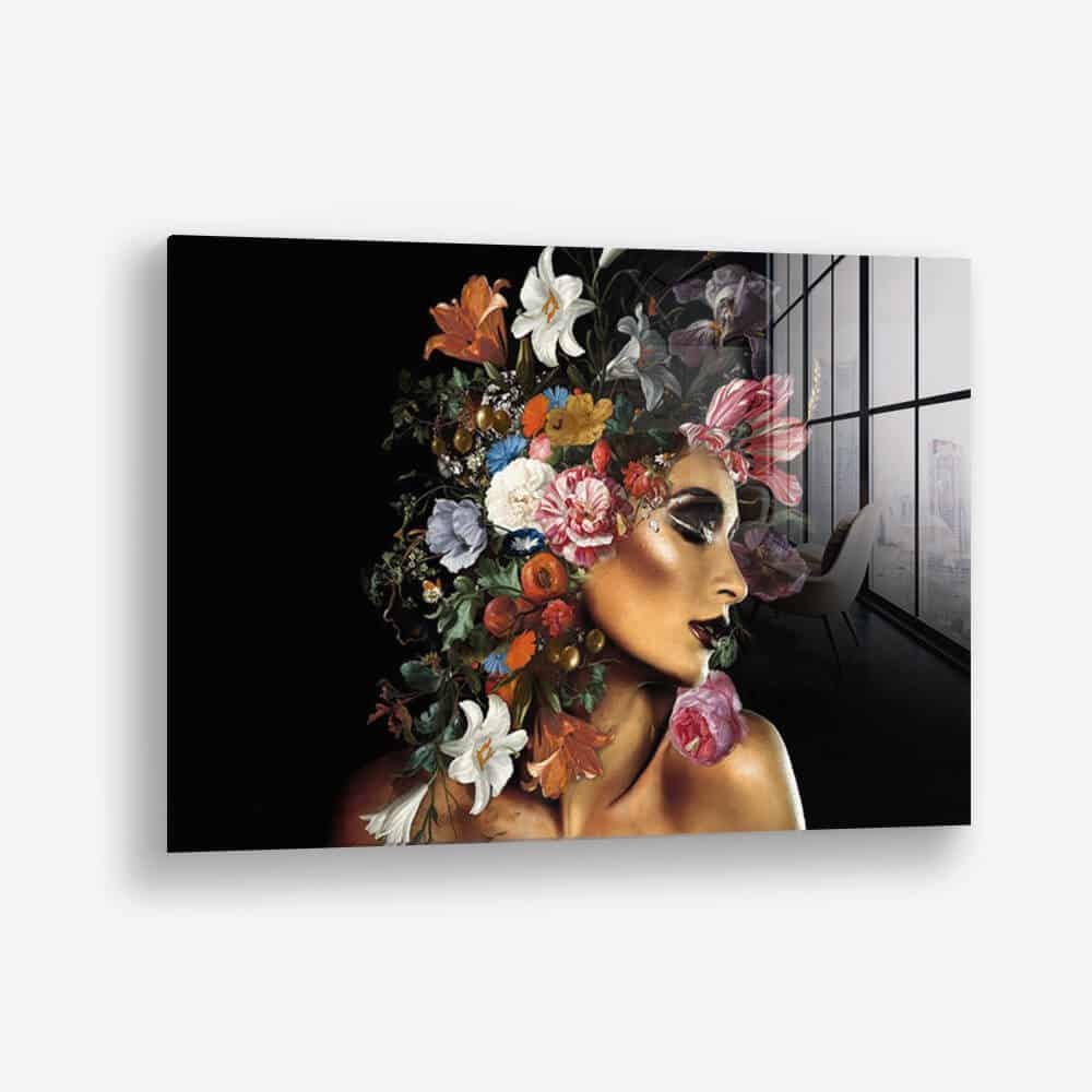 Flower Woman - Glas