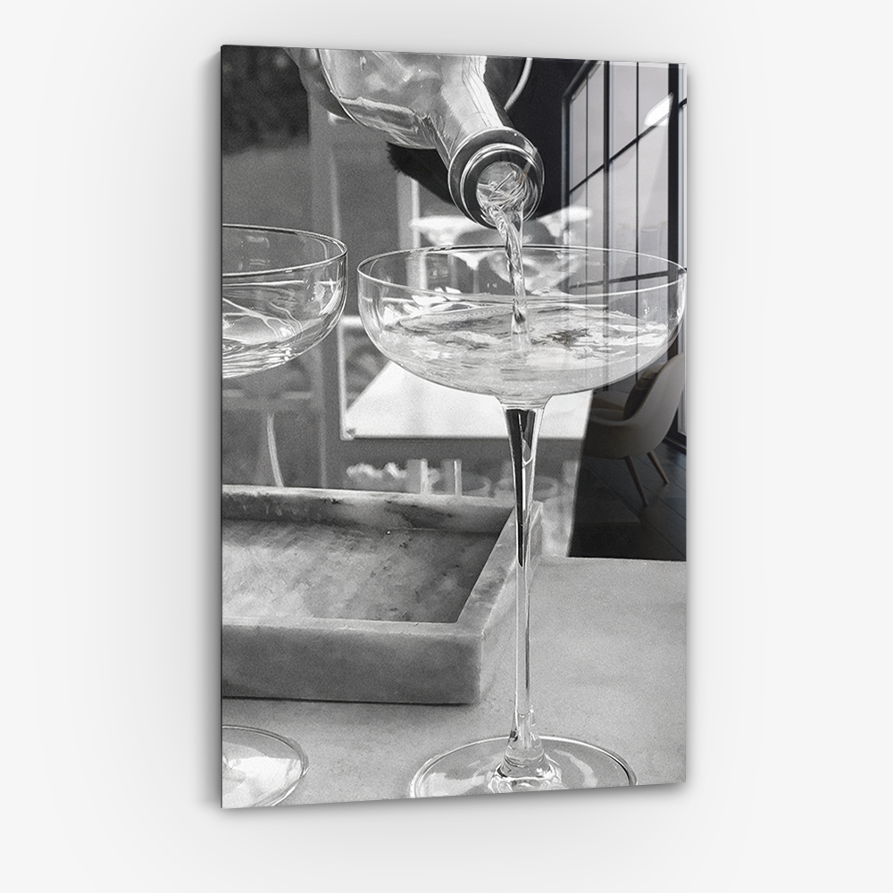 Sparkle Pour - Glas