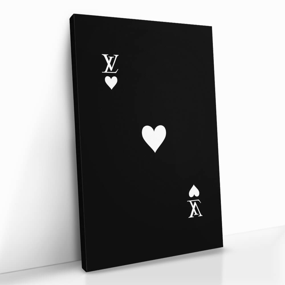 "LV Hearts Noir"