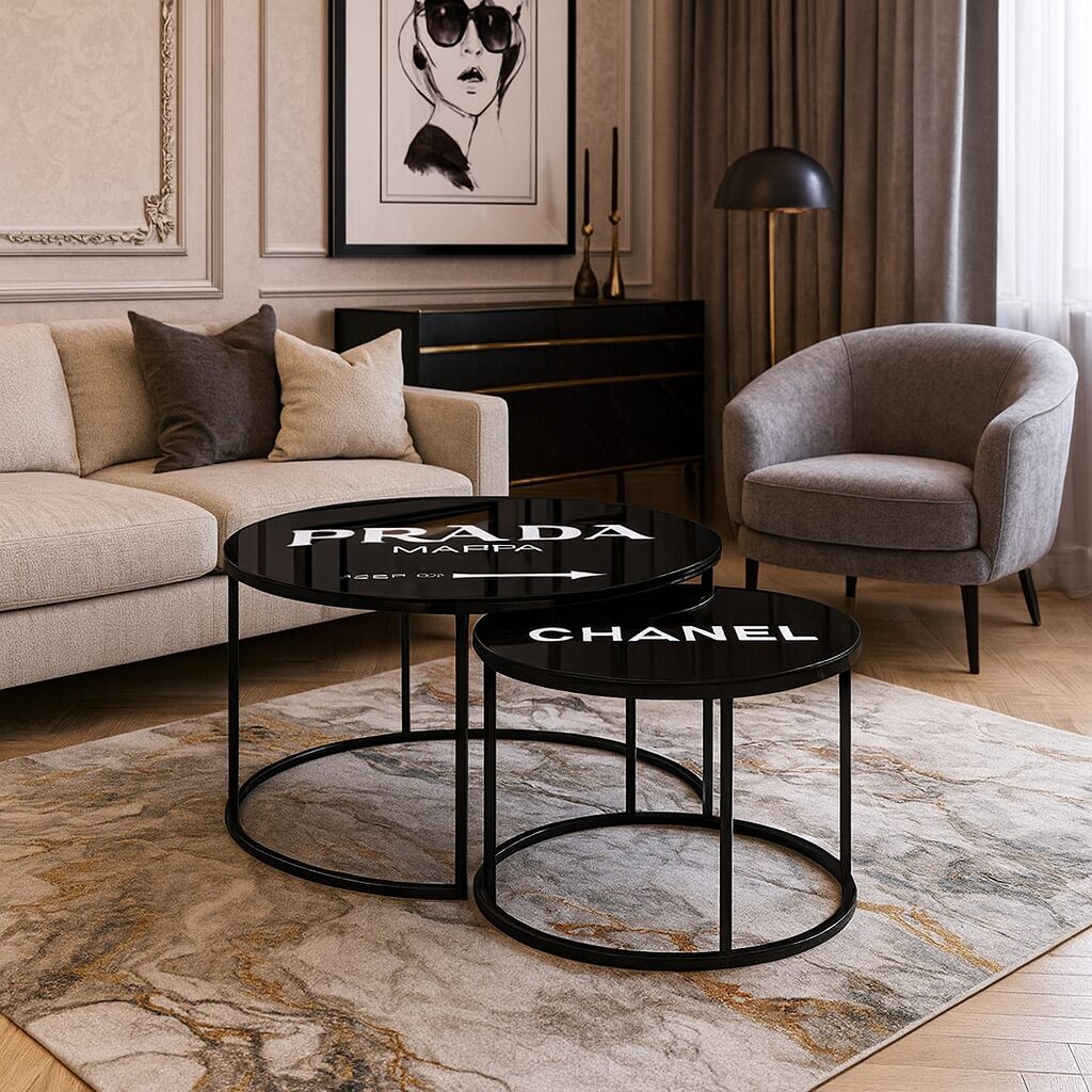 Soffbord Svart - Fashion Noir