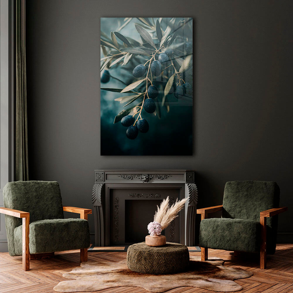 Olive Tree Closeup – Glas