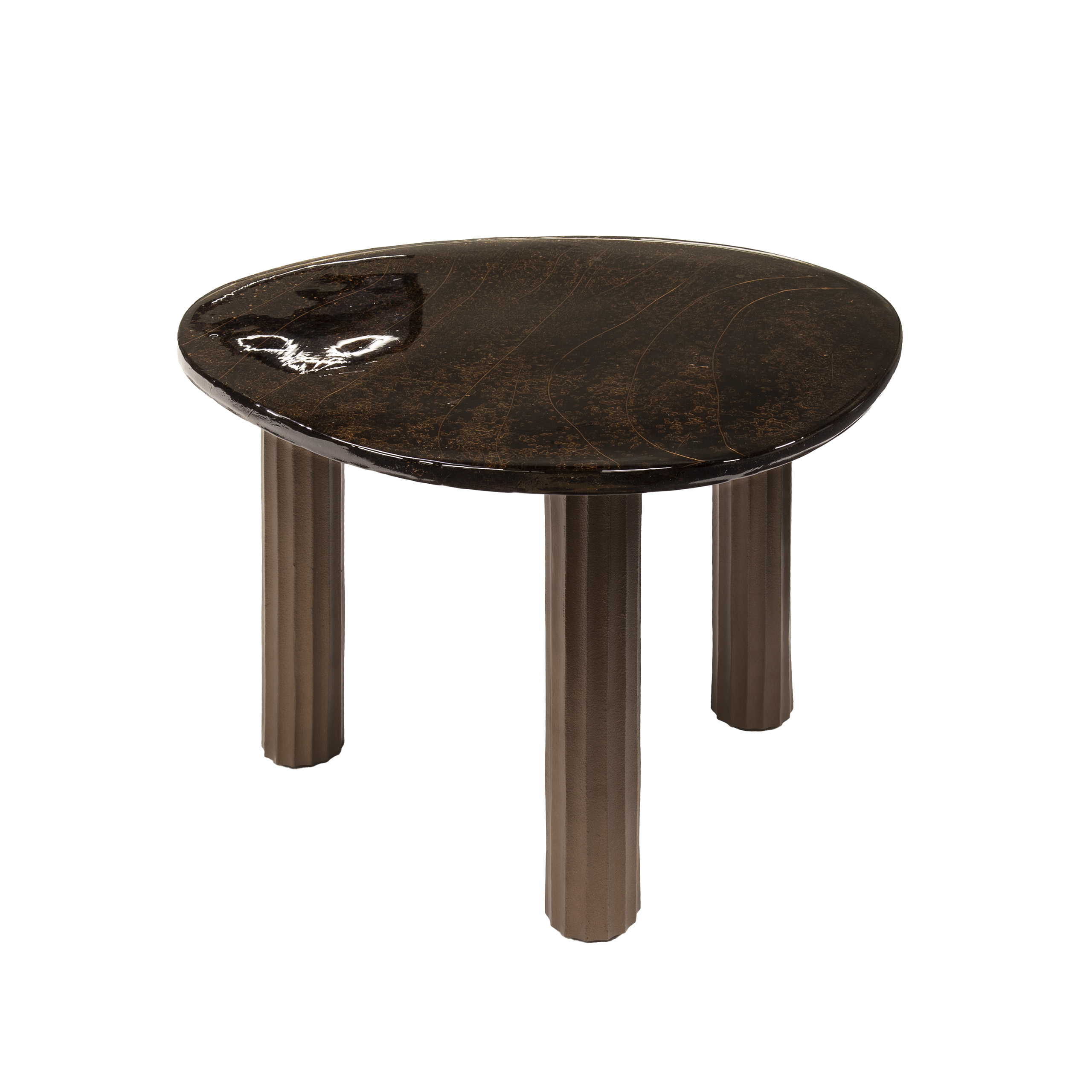 Soffbord Eclipse L - Antik koppar