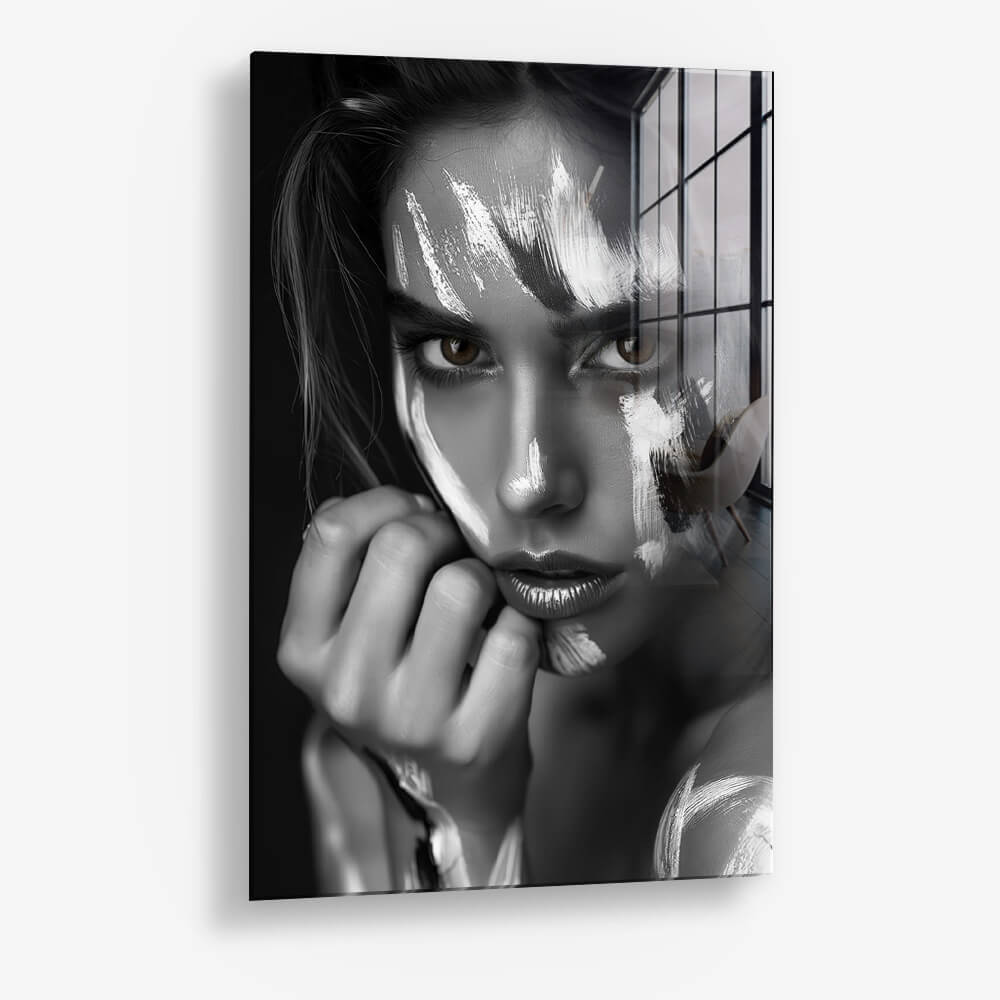 Painted Face – Glas