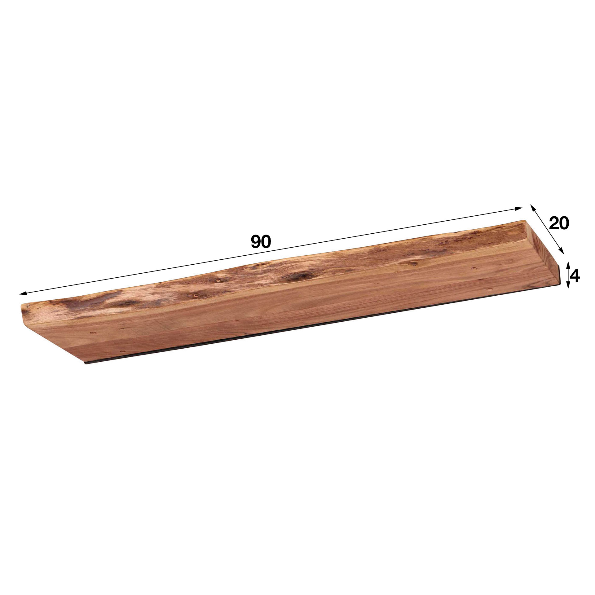Vägghylla Serril 90 cm