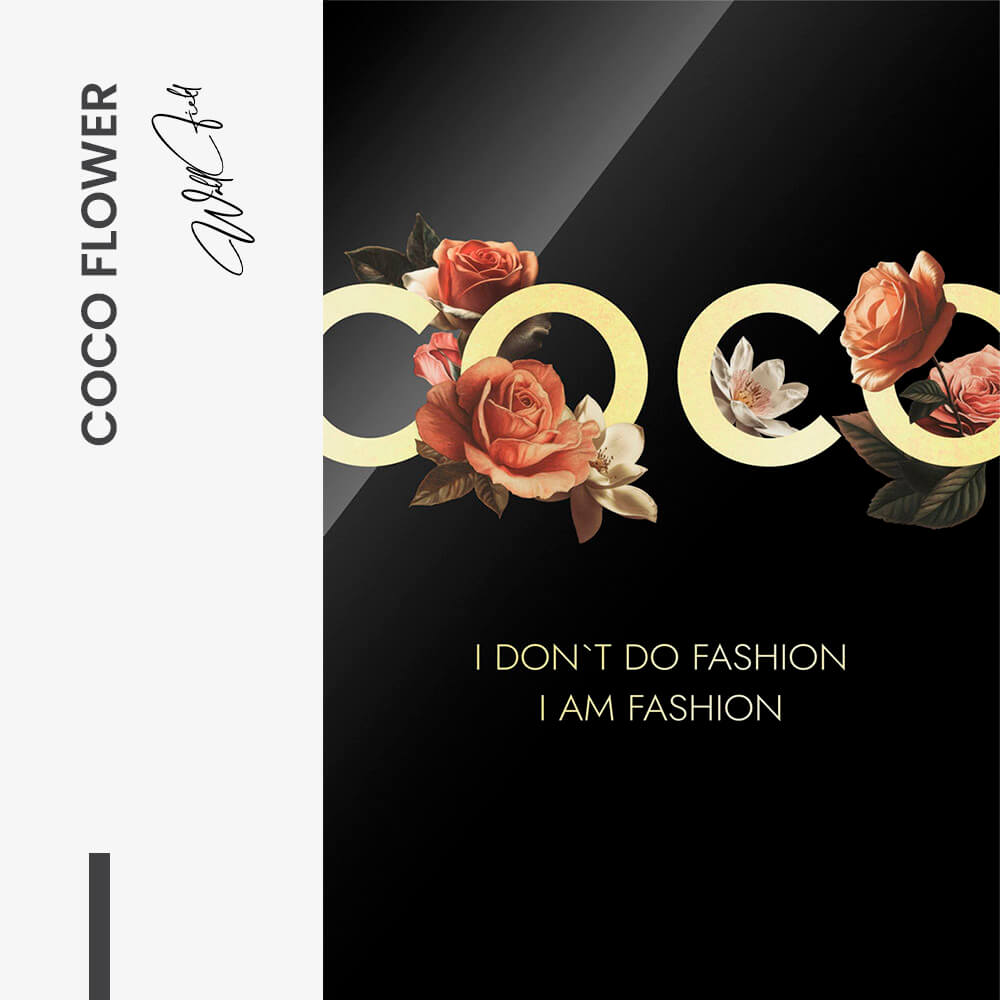 Coco Flower – Glas
