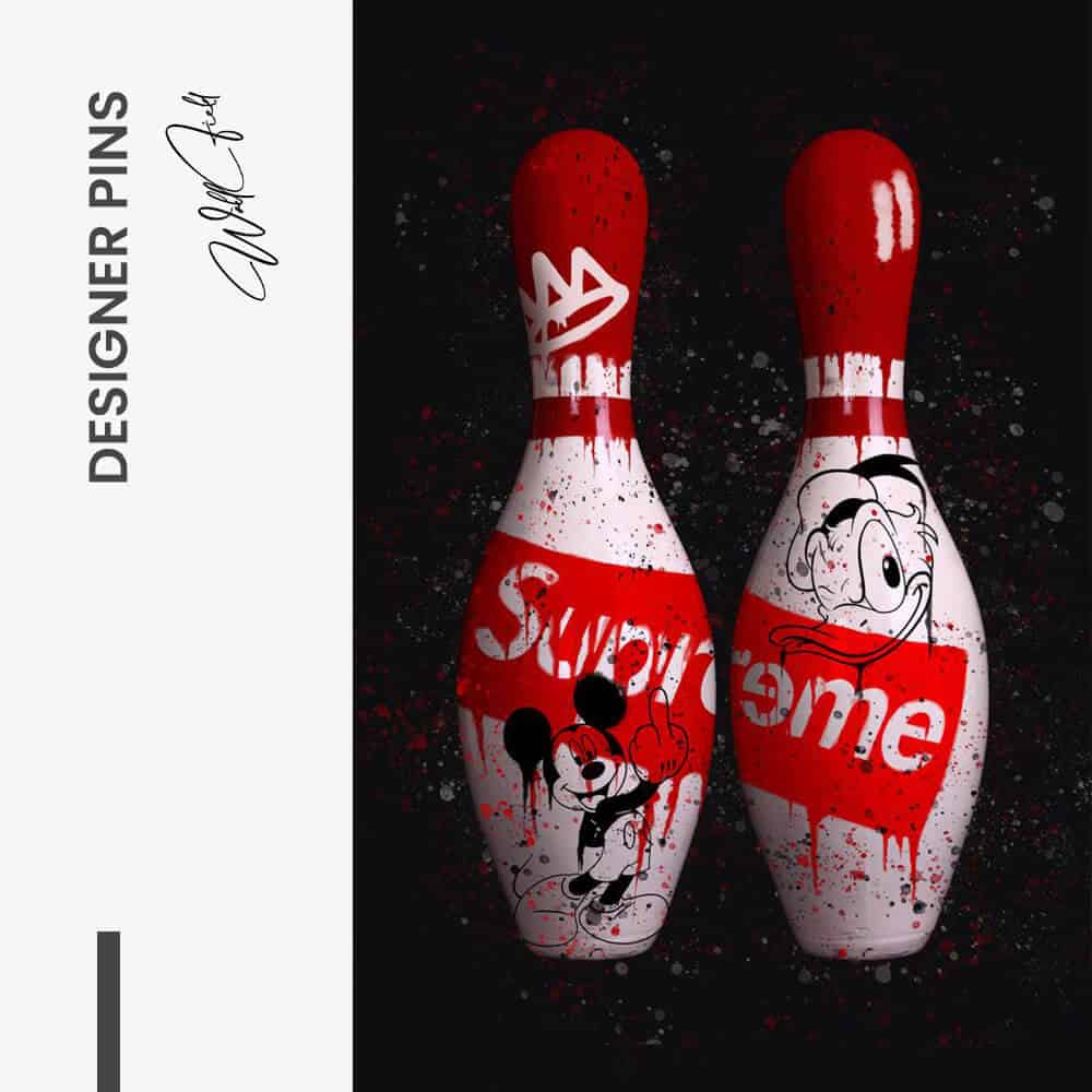 Designer Pins - Glas