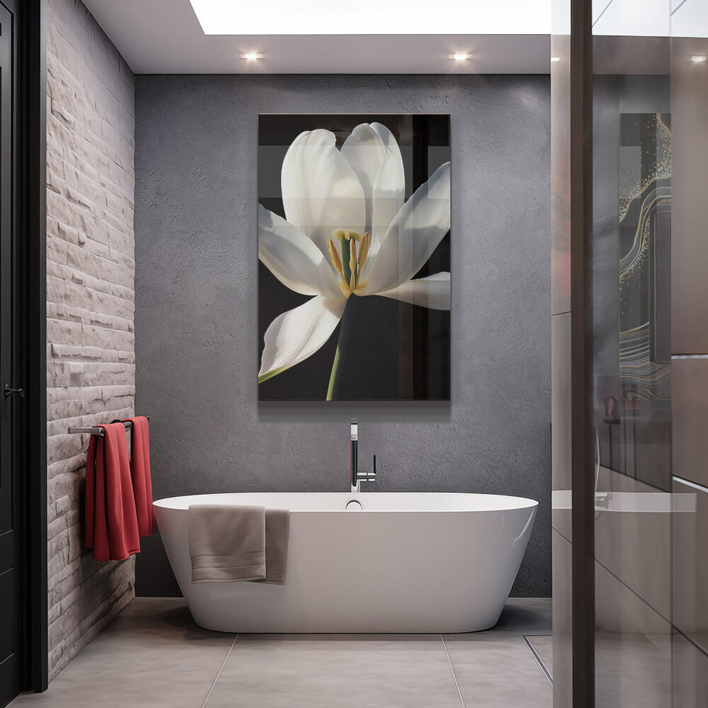 White Flower – Glas