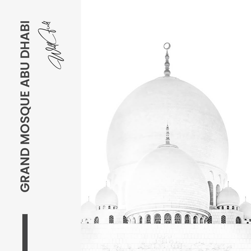 Grand Mosque Abu Dhabi – Glas