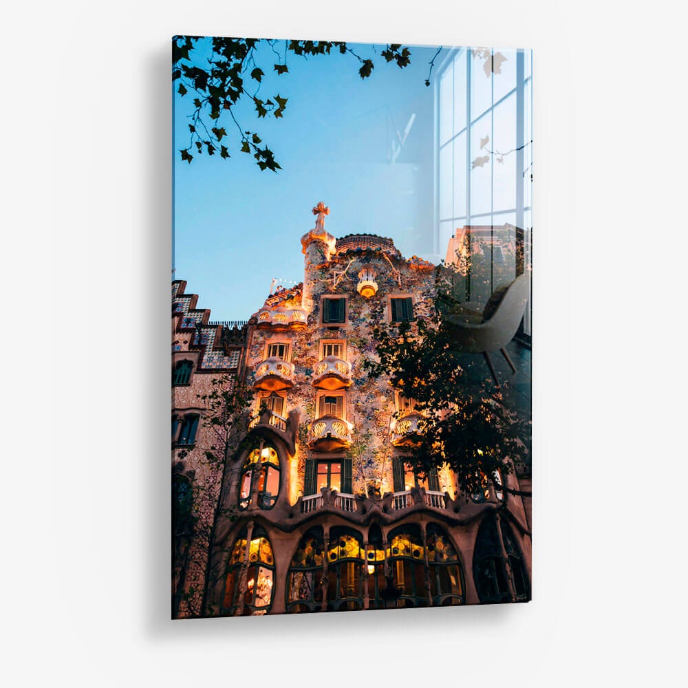The Beauty of Casa Batllo – Glas
