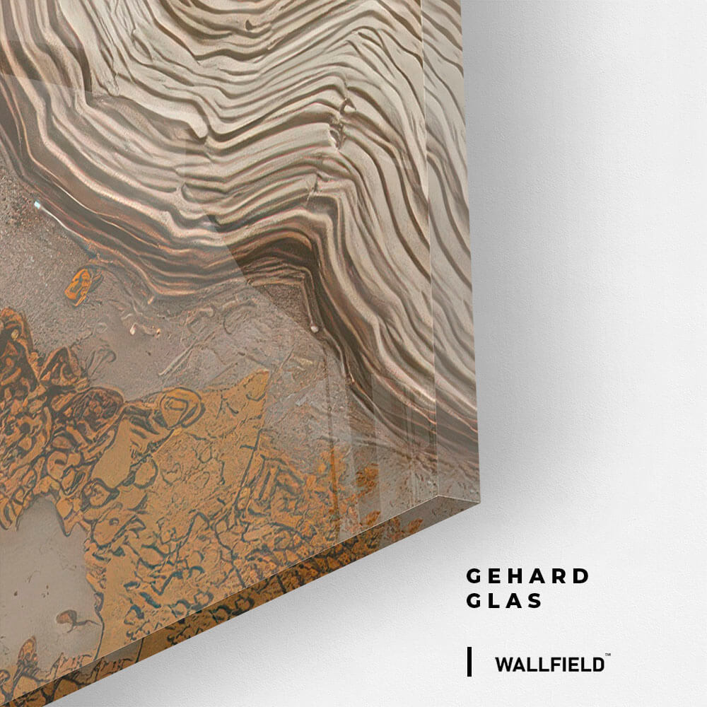 Alhamdulillah Beige Marble – Glas