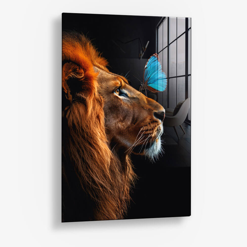 Butterfly Lion – Glas