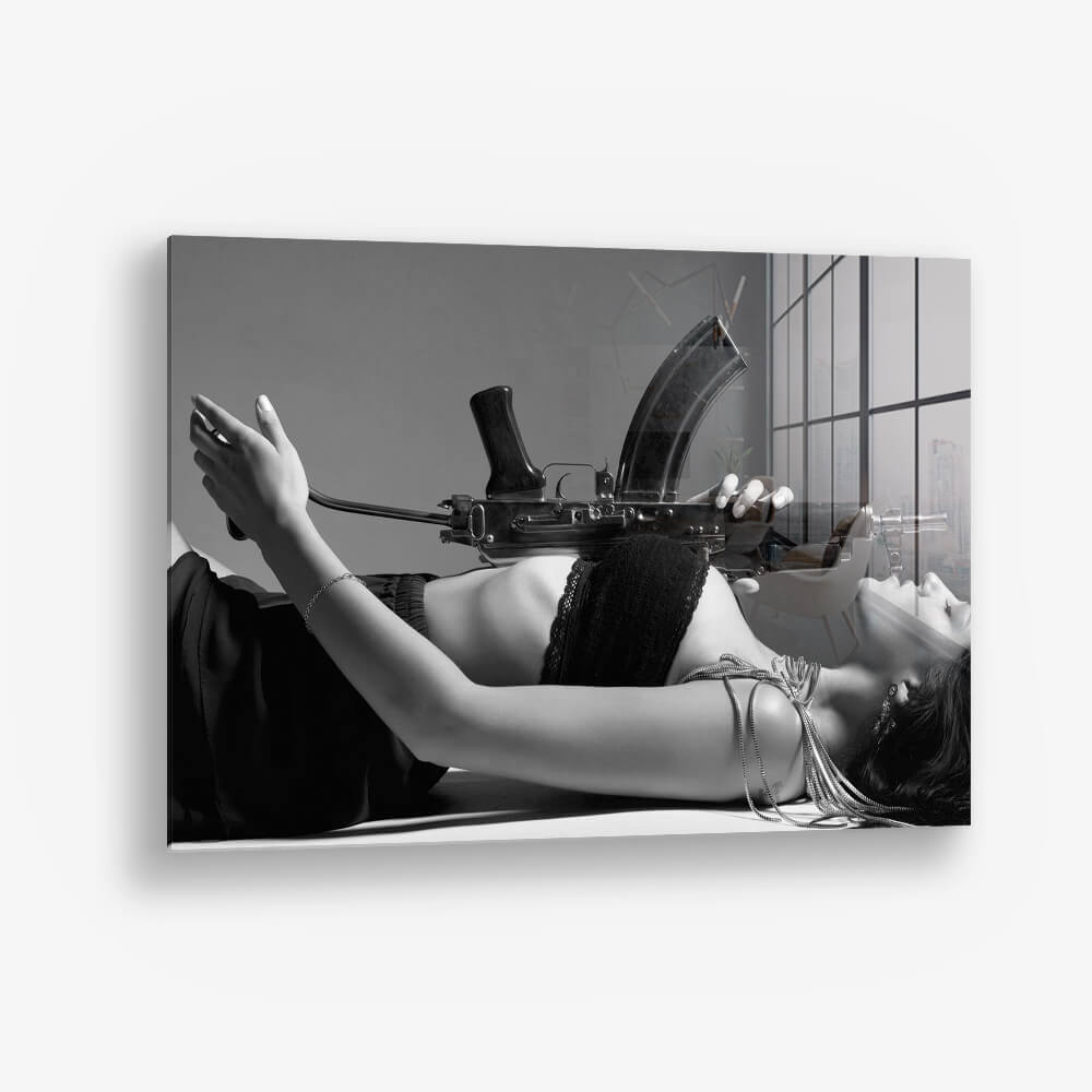 Colombiana B&W – Glas