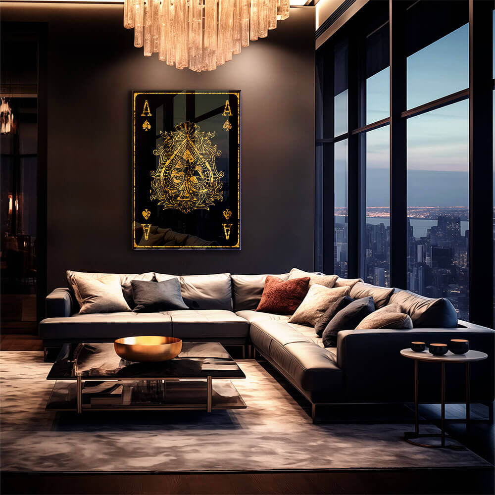 Golden Card A – Glas