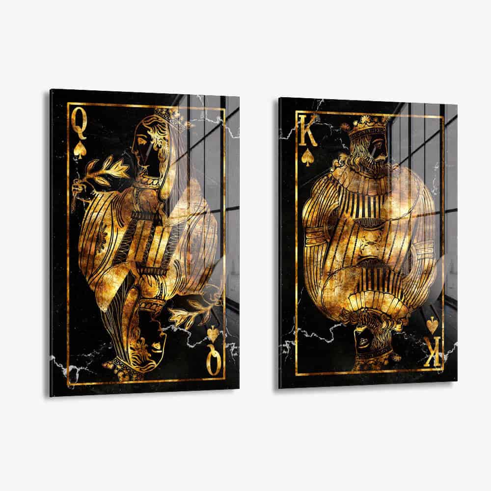 Bundle: "Royal Cards" (2x) – Glas