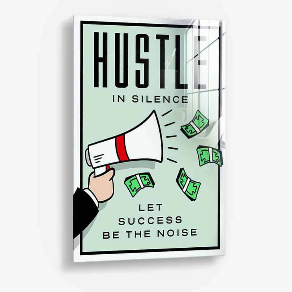 Hustle in Silence - Glas